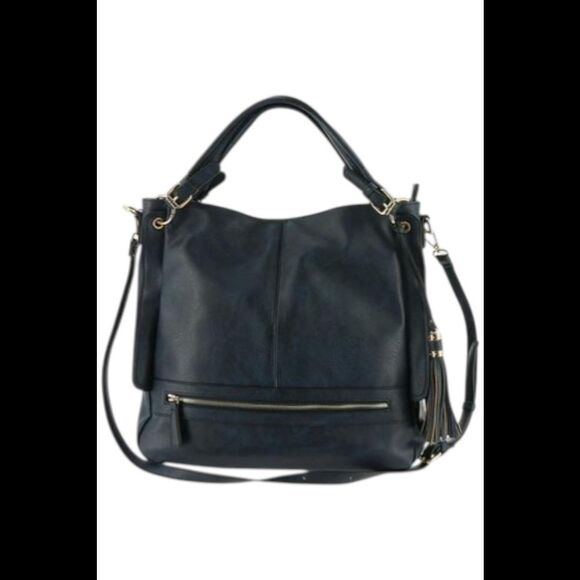 Urban Expressions Finley Hobo Bag Navy
